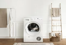 washing machine minimal laundry room interior design 53876 145501