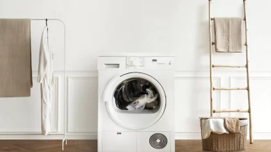 washing machine minimal laundry room interior design 53876 145501